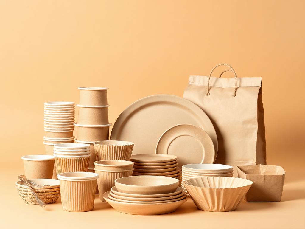 Disposable tableware stack